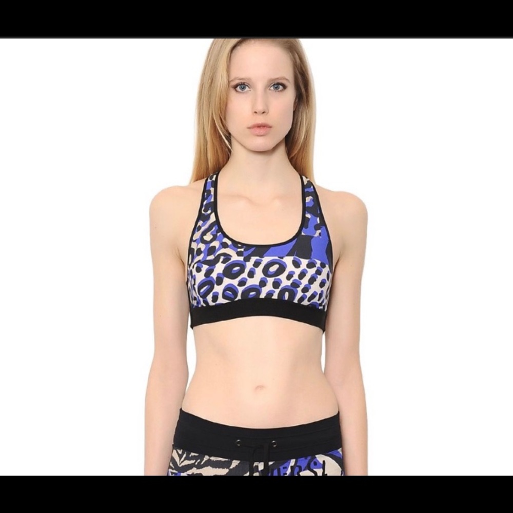 Versace Gym Mare Donna Leopard Sports Bra